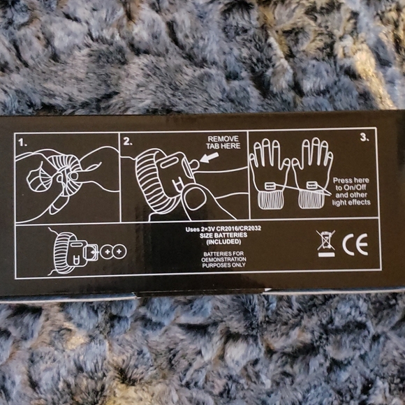 LED Rave Light Gloves - Picture 3 of 3